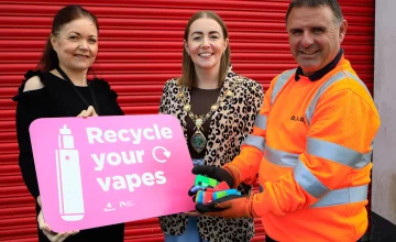 Vapes recycling centres Derry Strabane